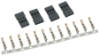 Un-Assembled Male Connector Pin / Housing Set: SPM/JR (4)