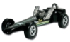 Custom Parts w/Decals, Drag Star by Pinecar - PIN331