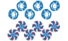 Wheel Flare, Pride - PIN4066
