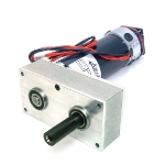 48V Fan-Cooled AmpFlow A28-400 Motor and 8:1 Reducer