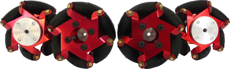FingerTech Mecanum Wheels v2 (set of 4)
