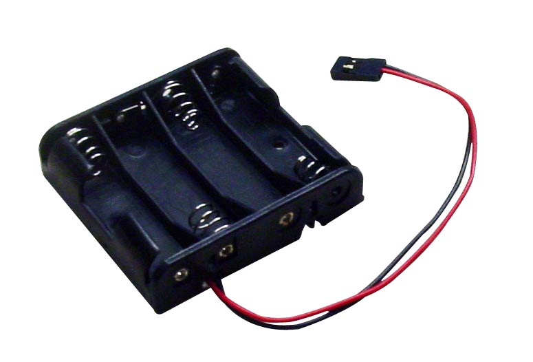 AA Battery Box Holder - 1x4