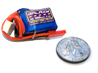 Galaxy 2S (7.4V) 120mAh Lipoly Battery Pack