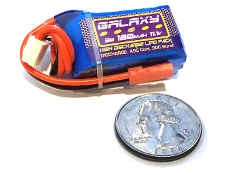 Galaxy 3S (111V) 180mAh Lipoly Battery Pack
