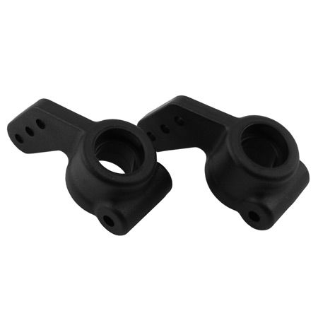 Rear 11mm Bearing Carriers, Black: Blitz, FS