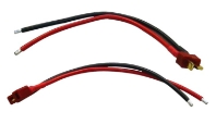 Deans-Style Ultra Male/Female Pigtail Set with Leads