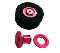 FingerTech 3mm Lite Flite Snap Hubs  for .75 wide tires (pair)