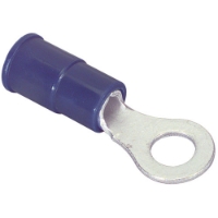 14-16 gauge (blue) #8 Ring Terminals-pack of 25