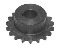 1/2 pitch Type B Sprocket - 20 teeth, 1 inch bore