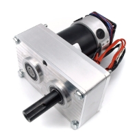 48V AmpFlow Fan-Cooled A28-150 Motor and 16:1 Reducer