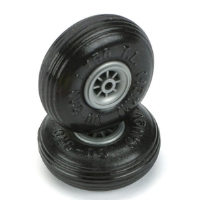 2 Inch Diameter Treaded Lite Wheel 2pk