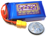 Galaxy 3S (111V) 1000mAh Lipoly Battery Pack