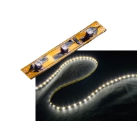 Self-Adhesive 2 inch 3 Lights LED Light Strip - Warm White