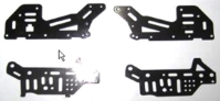 Set of Aluminum for Shark II Helicopter