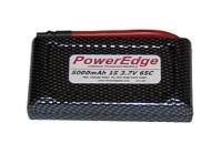 PowerEdge 5000mAh 3.7V 1S Single Cell 65C Hard Case LiPoly