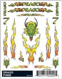 Pinecar Drago Dry Transfer
