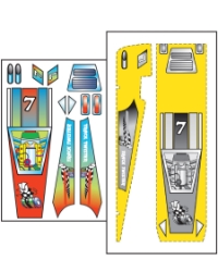 Pinecar P475 Track Twister Template