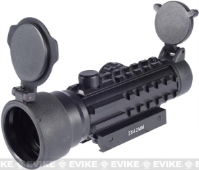 Matrix 2x42 dual illuminated Red/Green Dot Scope W/Triple Rails