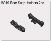 VRX1812-1821 1/18 Rear Susp Holder 2pcs