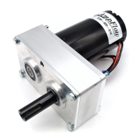 AmpFlow E30-400 24V Motor with 16:1 Speed Reducer