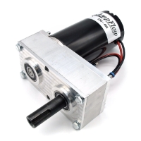 AmpFlow E30-400 24V Motor with 4:1 Speed Reducer
