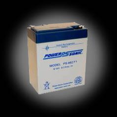Powersonic PS-682 F1 SLA 6V 9.0Ah Battery
