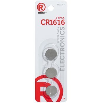 3V CR1616 Battery - 3 pack