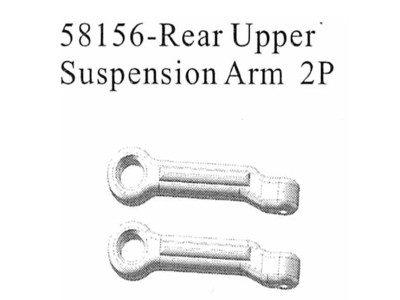 Rear Upper Suspension Arm 2P (for 1:18 HSP cars)