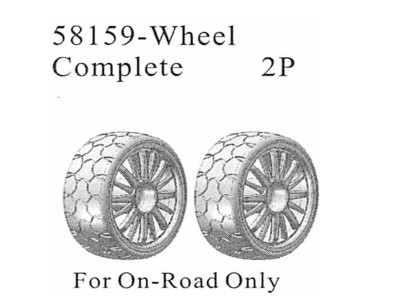 58159 HSP wheels for street car