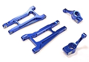Integy RC Hobby C25809BLUE Billet Machined Rear Suspension Kit for Traxxas 1/10 Telluride 4X4 Trail Rig