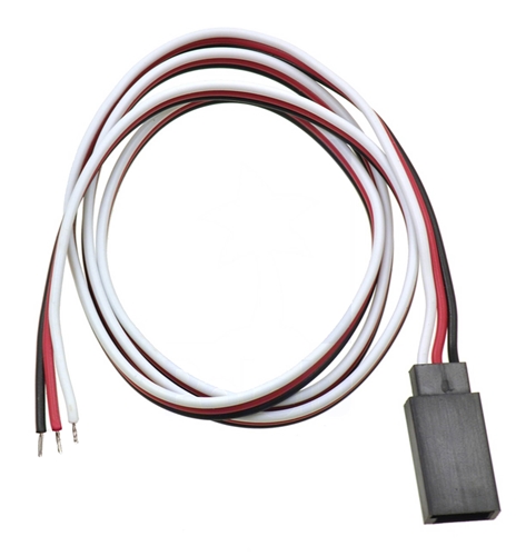 RC Female Connector with 12 inch leads