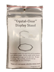 Pioneer Plastics Crystal-Clear Display Stand