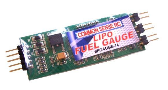 CSR Lipo Fuel Gauge LED Voltage Indicator
