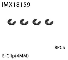 IMX E-Clip 4mm
