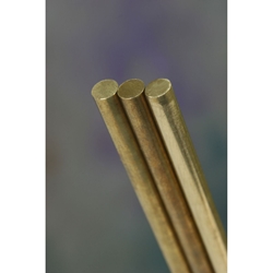 K+S Solid Brass Rod, 36in., 5/16in.