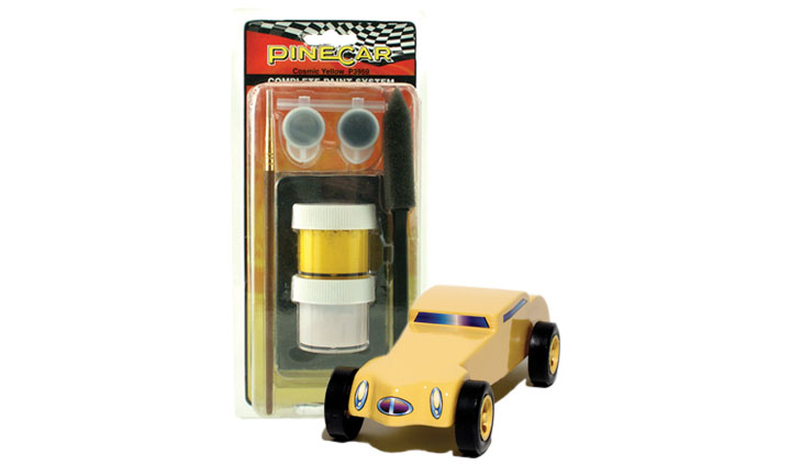 Pinecar P3959 Cosmic Yellow Complete Paint System