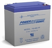 Powersonic PS-665 SLA 6V 6.5Ah Battery