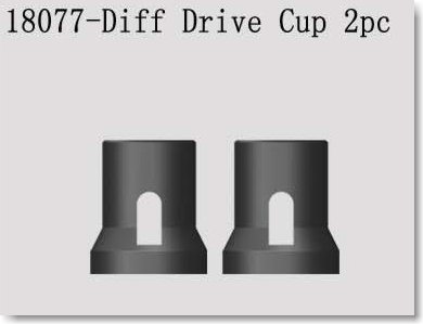 VRX1822-1821 1/18 Diff Drive Cup 2pcs