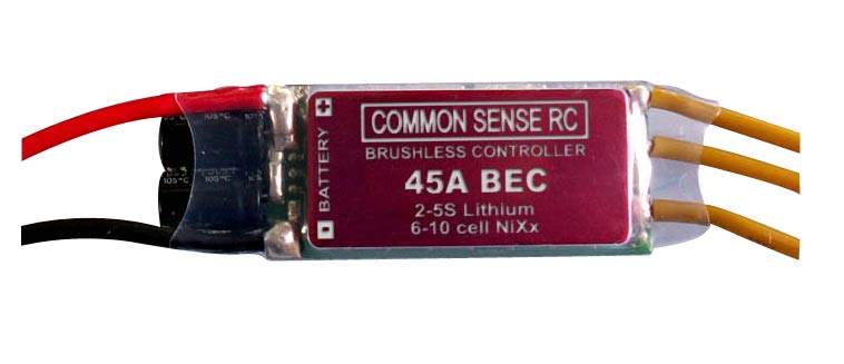 CSR Z-45 Brushless ESC - 45 Amp