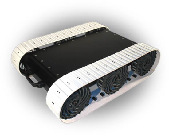 MMP-40 Mechanical Mobile Platform- Two Motor With White Tracks & Encoders